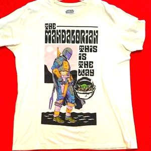 New Star Wars - This is the way " White T-shirt